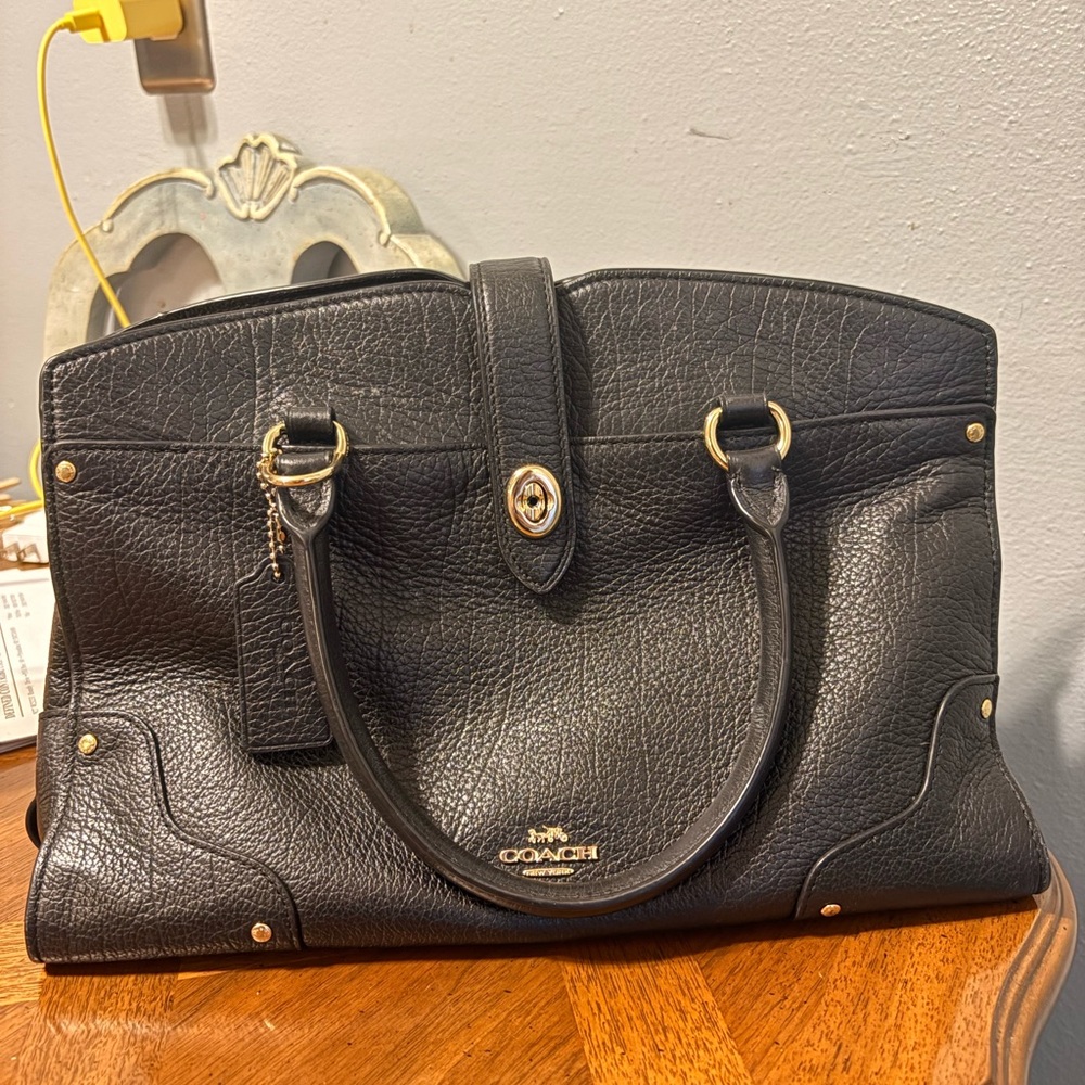Coach Mercer Satchel (Black)